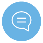 Parachute info balloon icon
