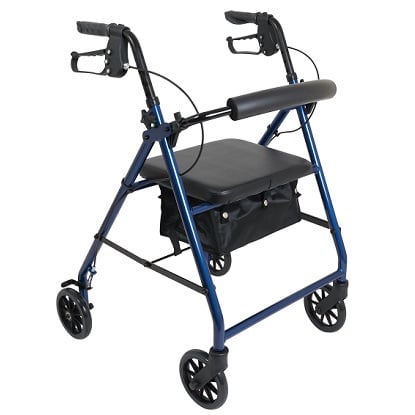 Aluminum Rollator with 6