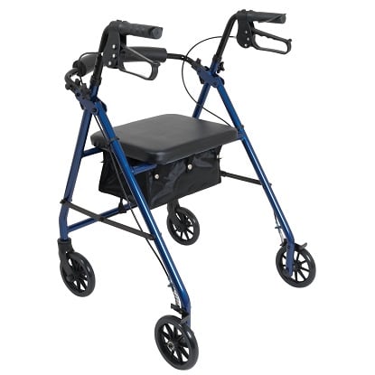 Aluminum Rollator with 6