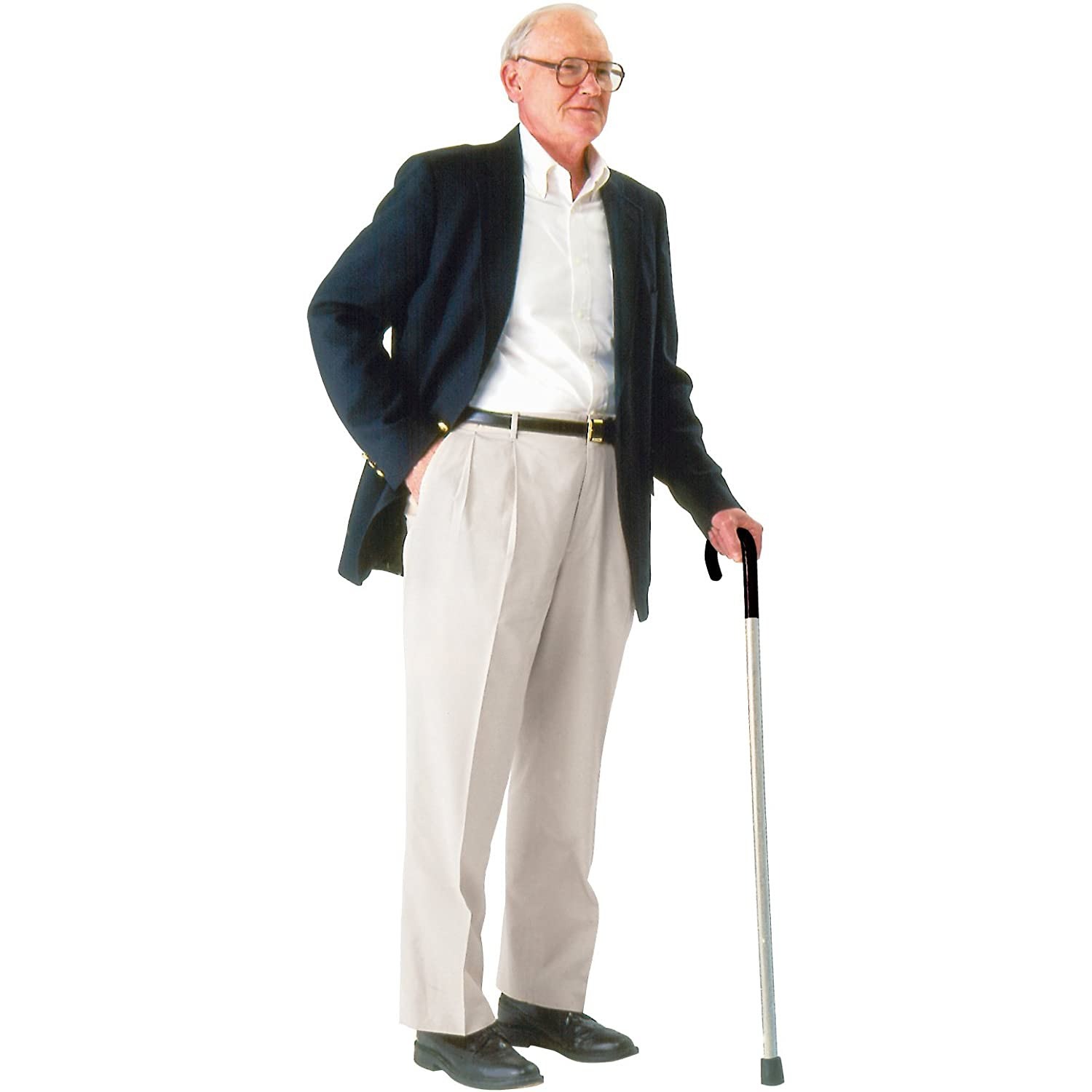 Carex Aluminum Round Handle Cane